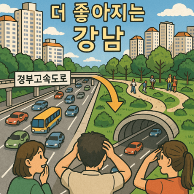 경부고속도로 지하화