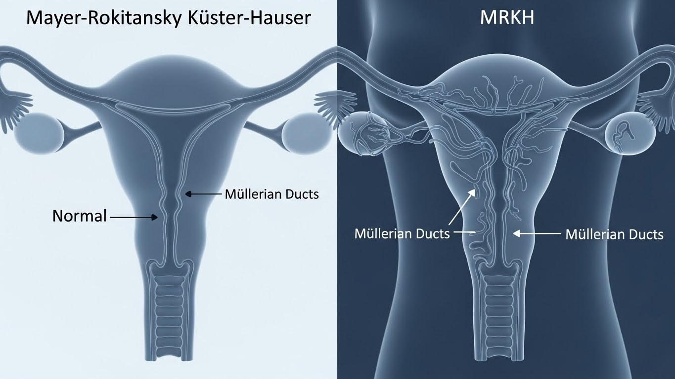 MRKH 증후군 심층 해부: 초경 없는 여성들의 뮐러관 무형성 진단과 치료