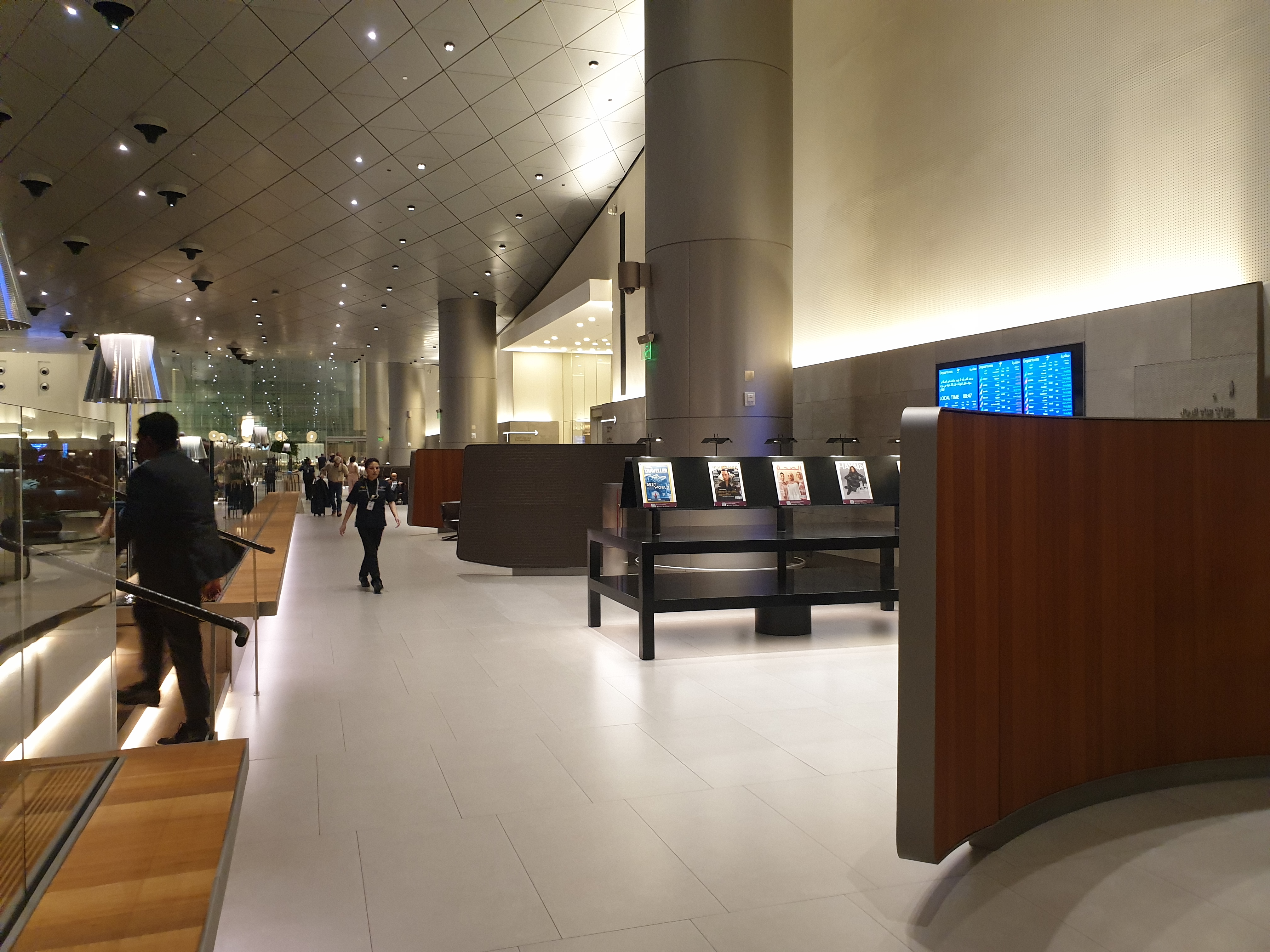 도하공항 비지니스 라운지