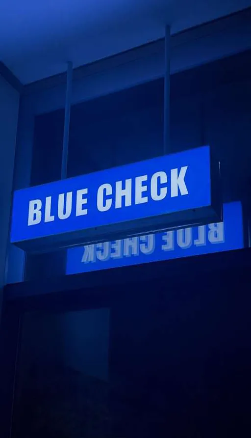 블루체크