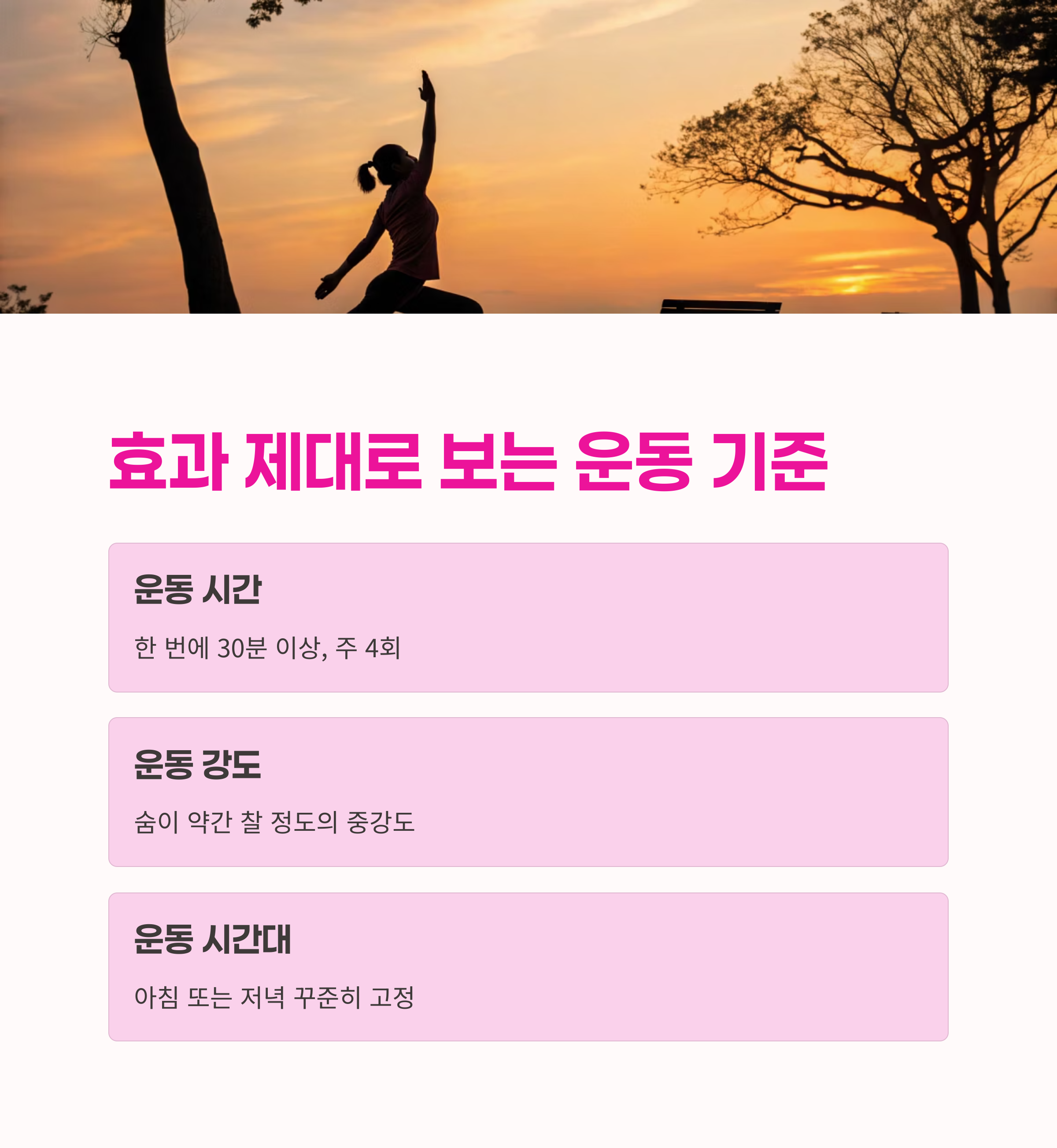 유산소운동,