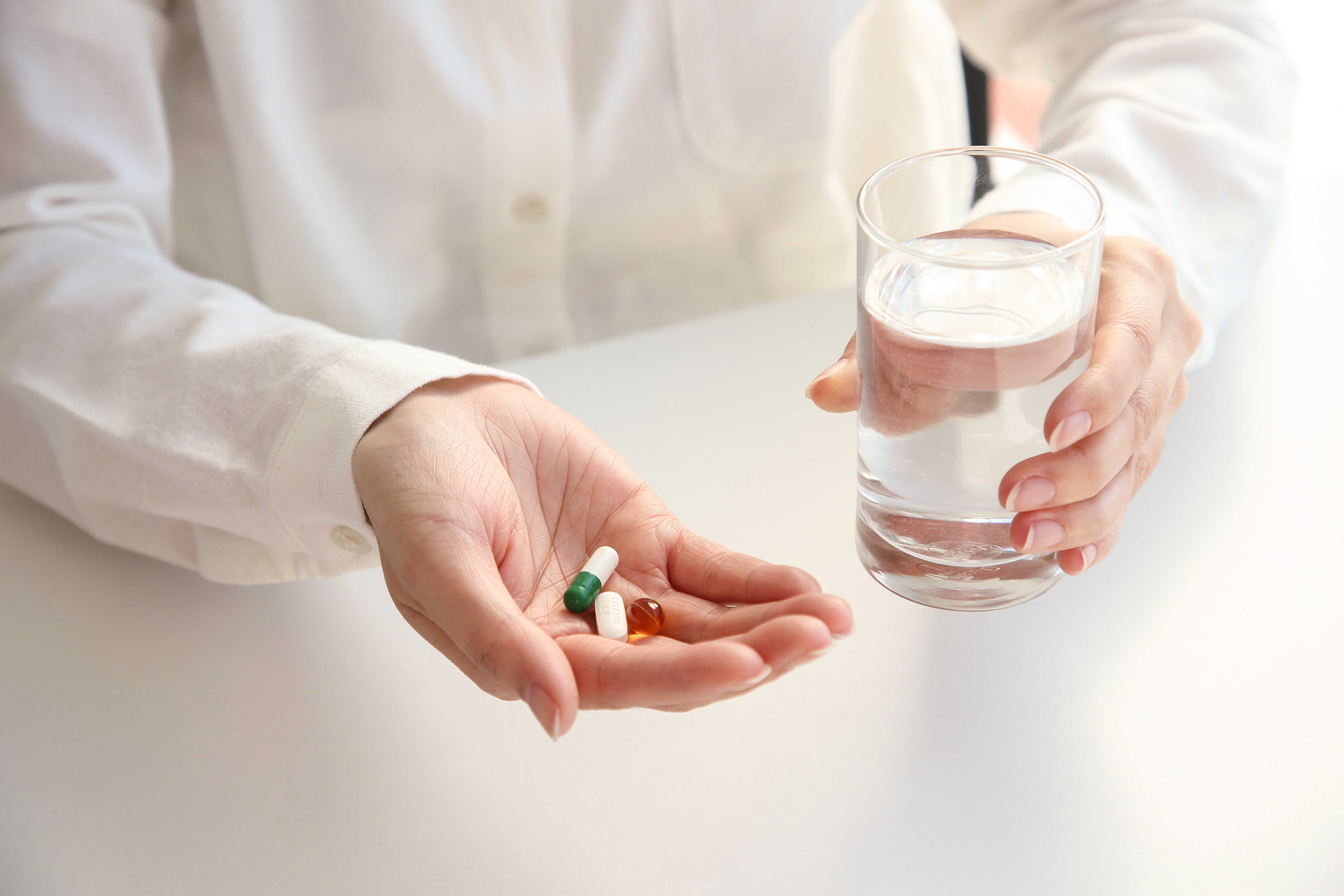 밥먹고 바로 약