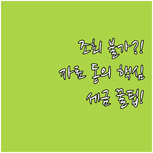 홈택스 부양가족 조회 불가 문제, 자..