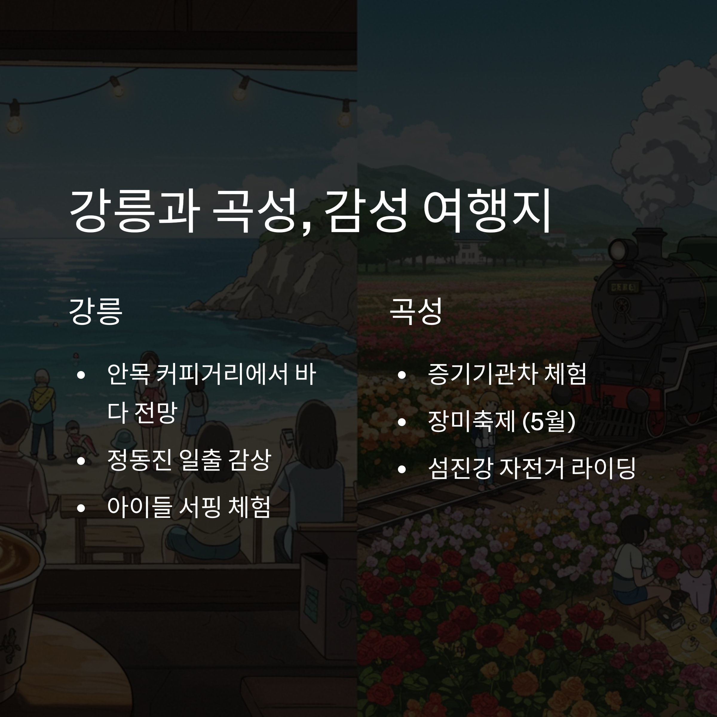 2025 황금연휴 가족여행지 추천|아이·부모 모두 만족할 국내 여행 TOP10