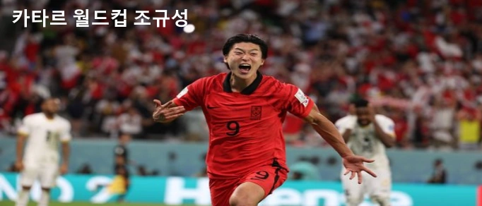 카타르 월드컵 h조 대한민국 조규성