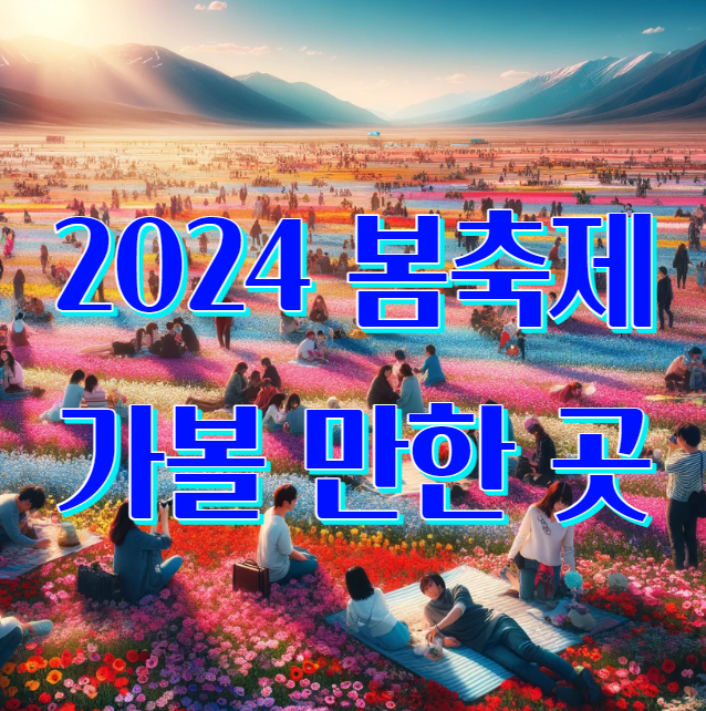 2024 봄축제 가볼 만한 곳