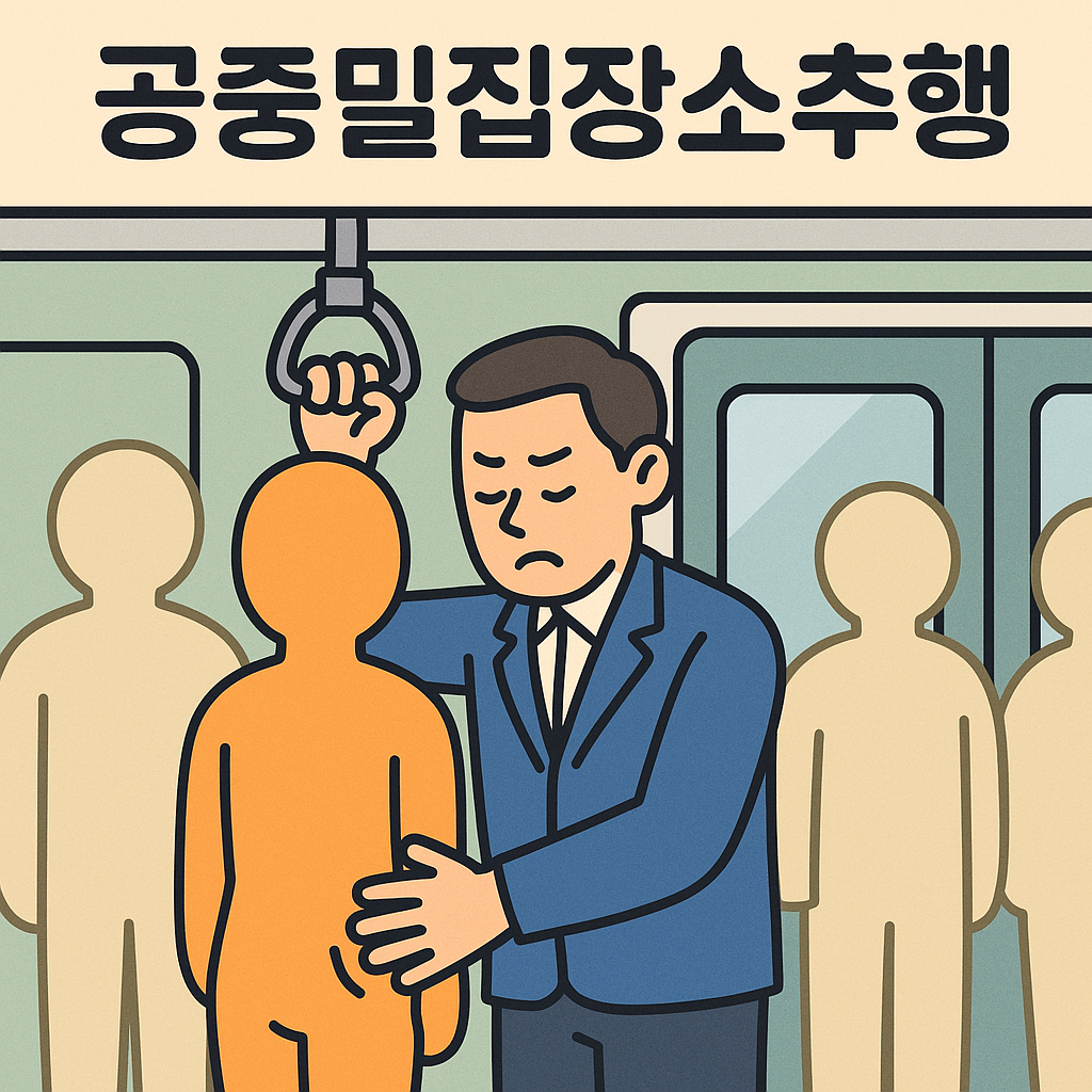 공중밀집장소추행, 대전성범죄전문변호사