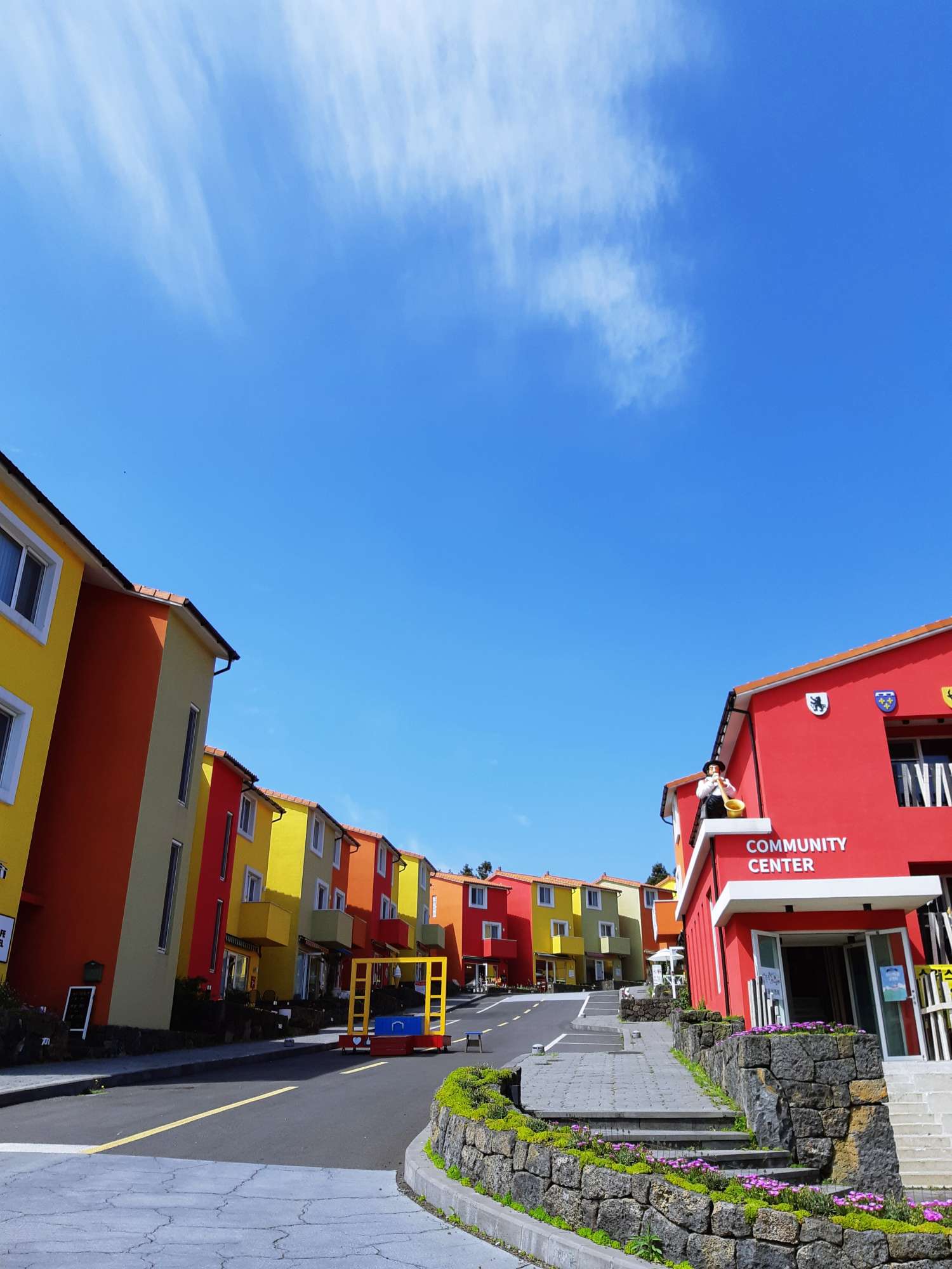 조천스위스마을 거리풍경