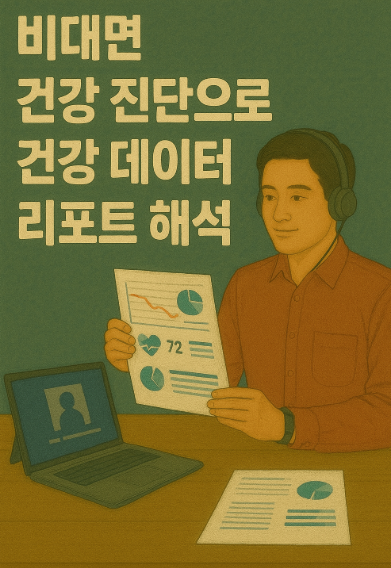 비대면 건강 진단 사진