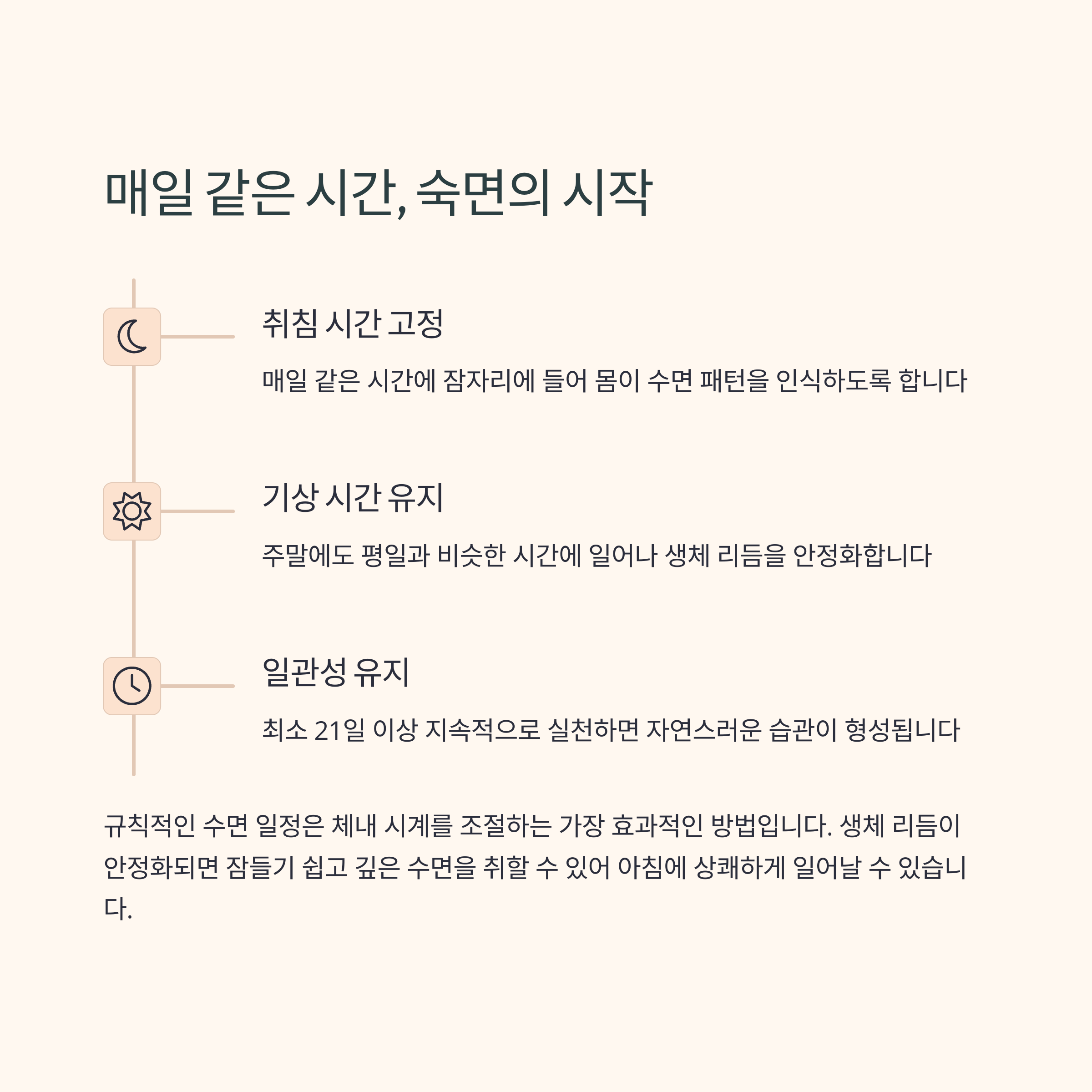 숙면을 위한 최고의 방법 10가지