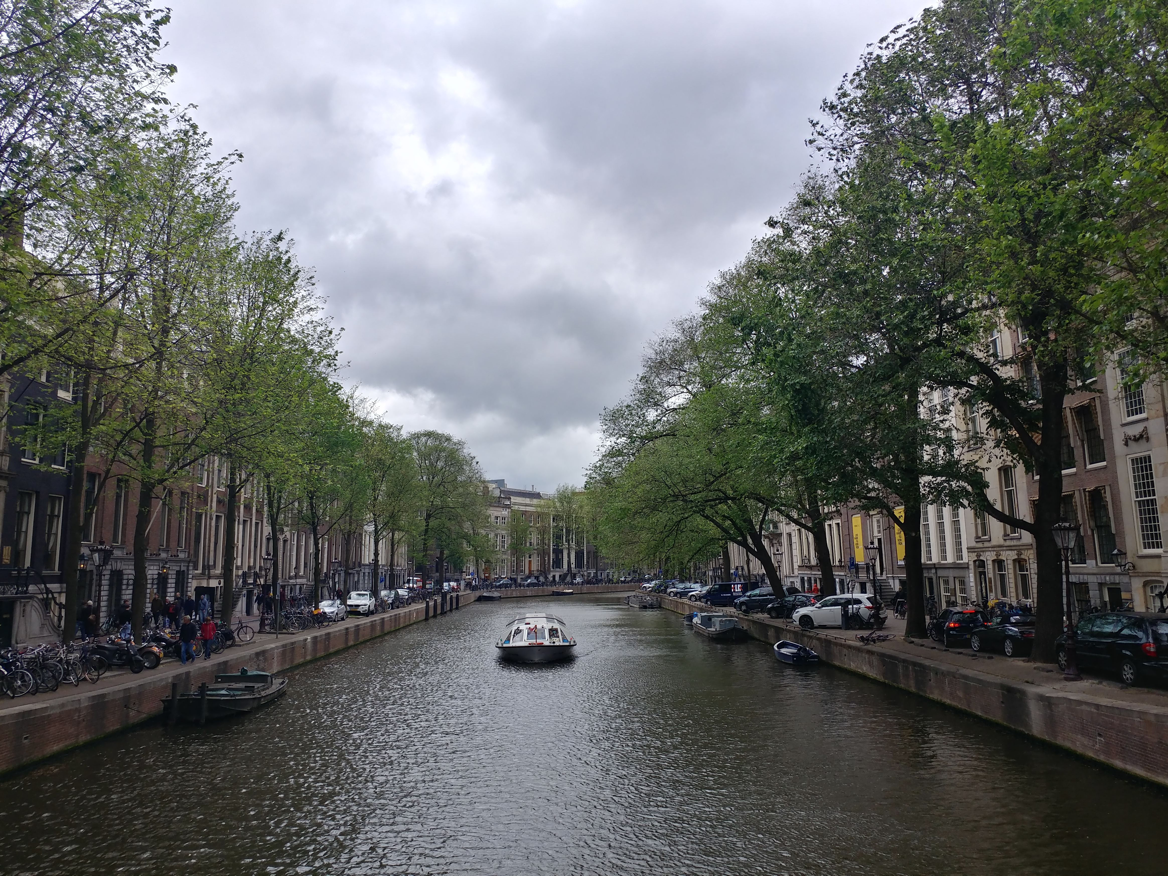 암스테르담 운하 사진