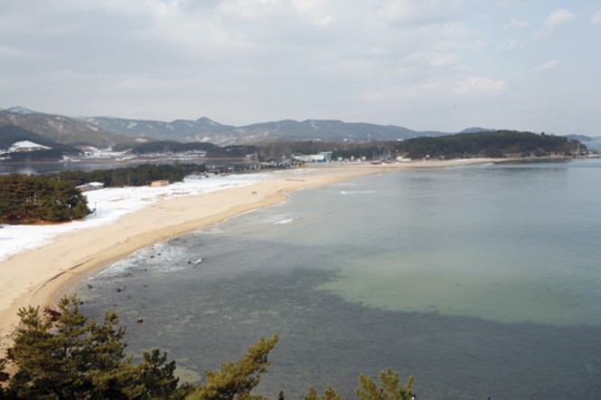 고성 송지호 해변