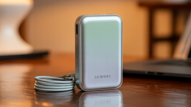 안전하게 스마트폰 충전하는 방법 파워뱅크 사용하기