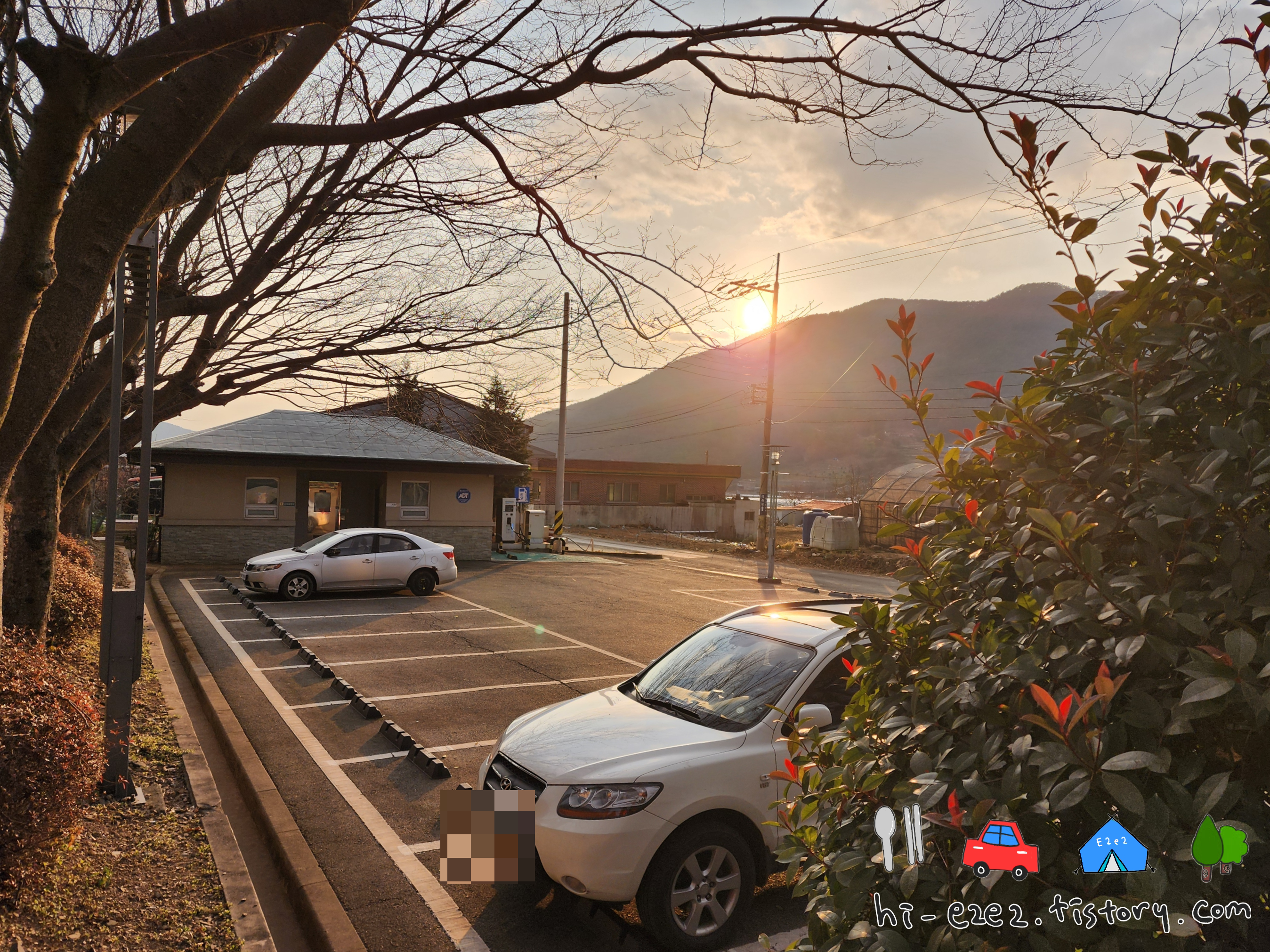 청마기념관 주차장