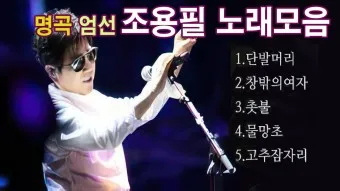 가수 조용필 노래모음 무료듣기_23