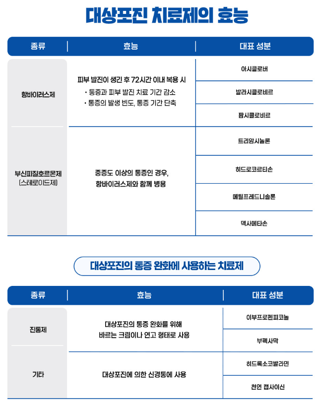 대상포진 치료제