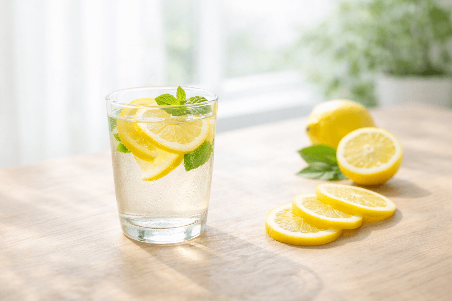 자연 해독을 돕는 레몬의 구연산 작용