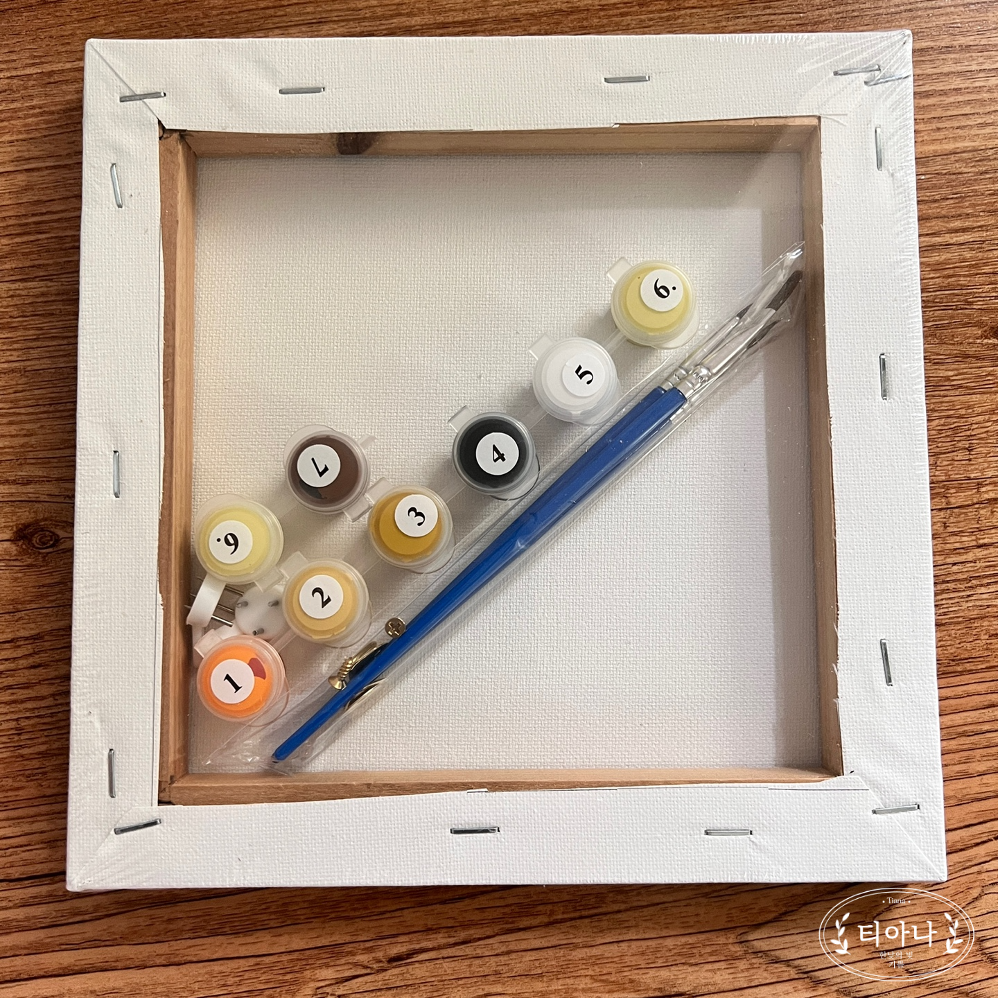 DIY 유화그리기세트 그림 캔버스 색칠하기 해 본 후기