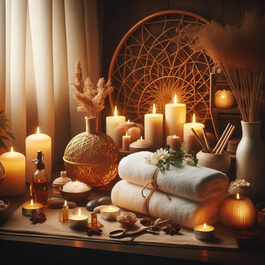 피부,체형관리 샵 배경