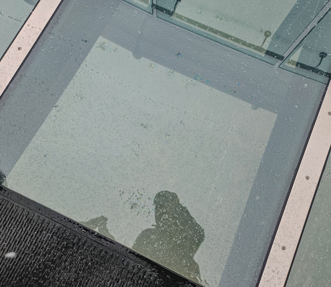 밴프 아이스필드 스카이워크 유리바닥