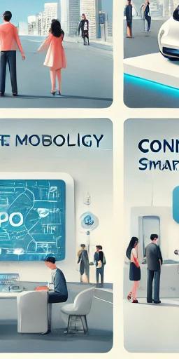 모빌리티쇼를 표현한 사진