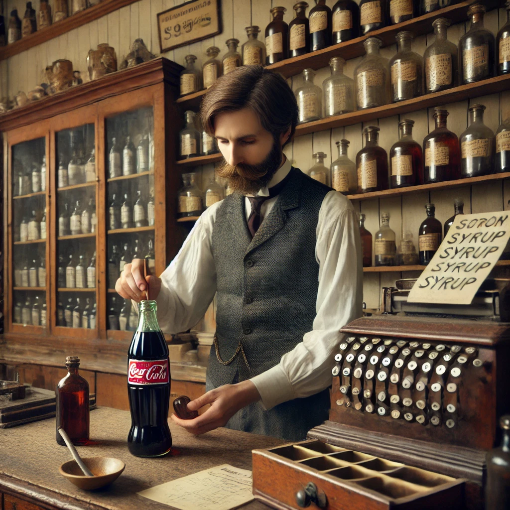 "19세기 약사가 두통약 시럽을 만들다가 실수로 코카콜라를 개발하는 순간"