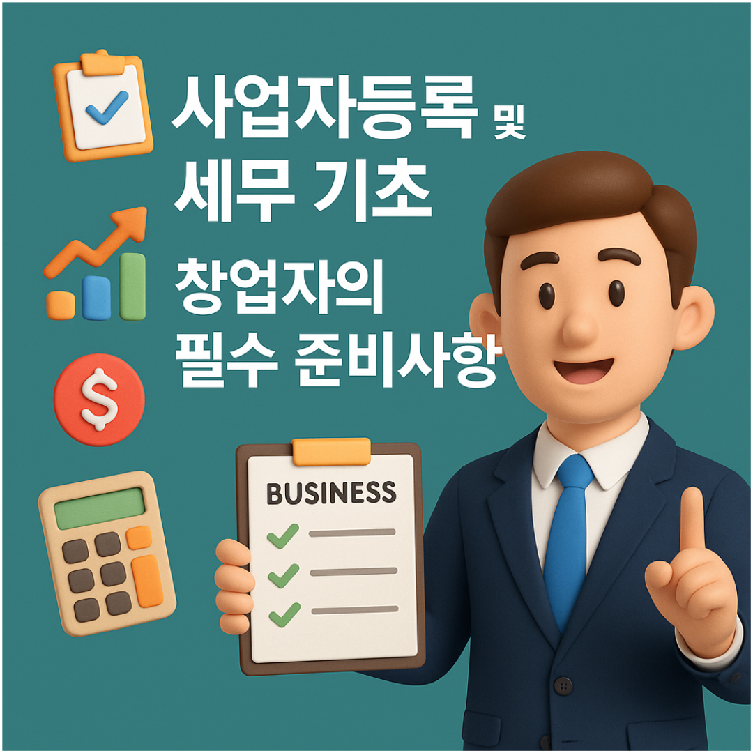사업자등록 및 세무 기초 – 창업자의 필수 준비사항