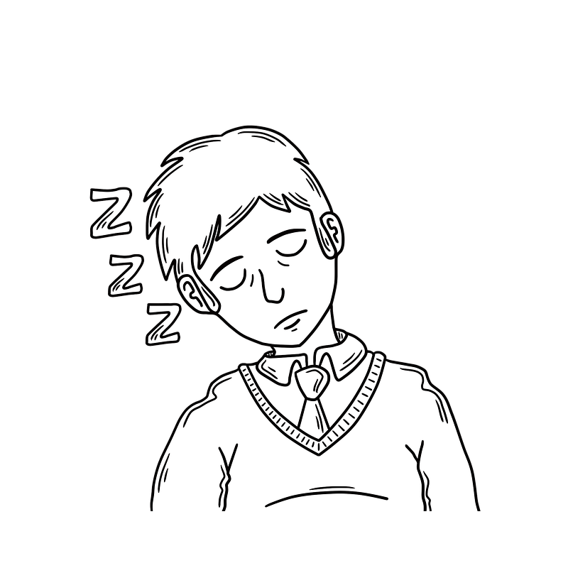 기운 없는 사람