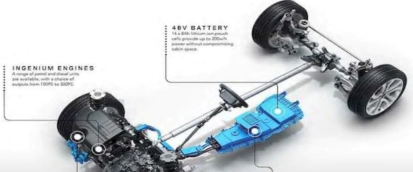 랜드로버 마일드하이브리드 시스템