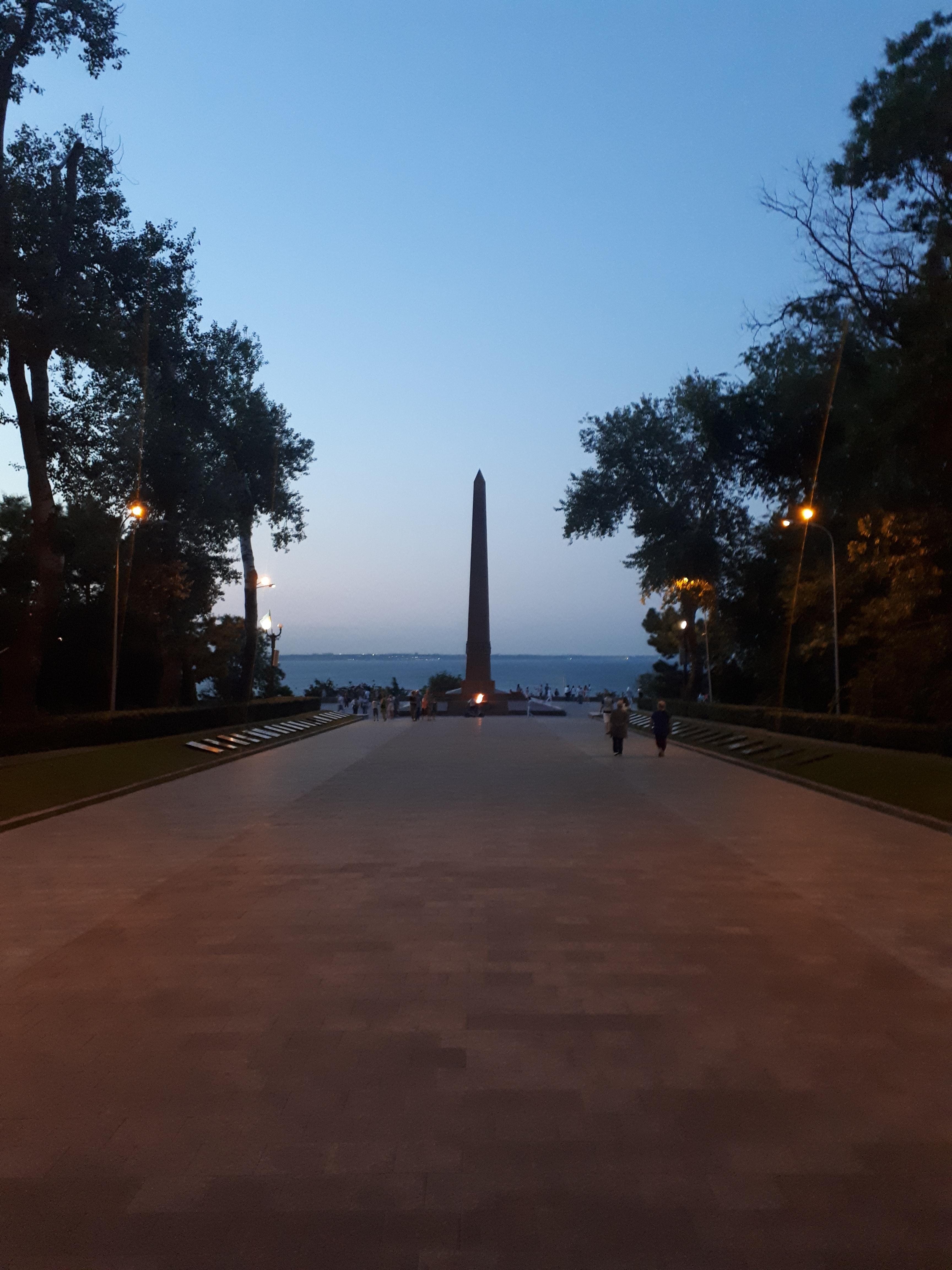 우크라이나 오데사 오벨리스크로 가는 길