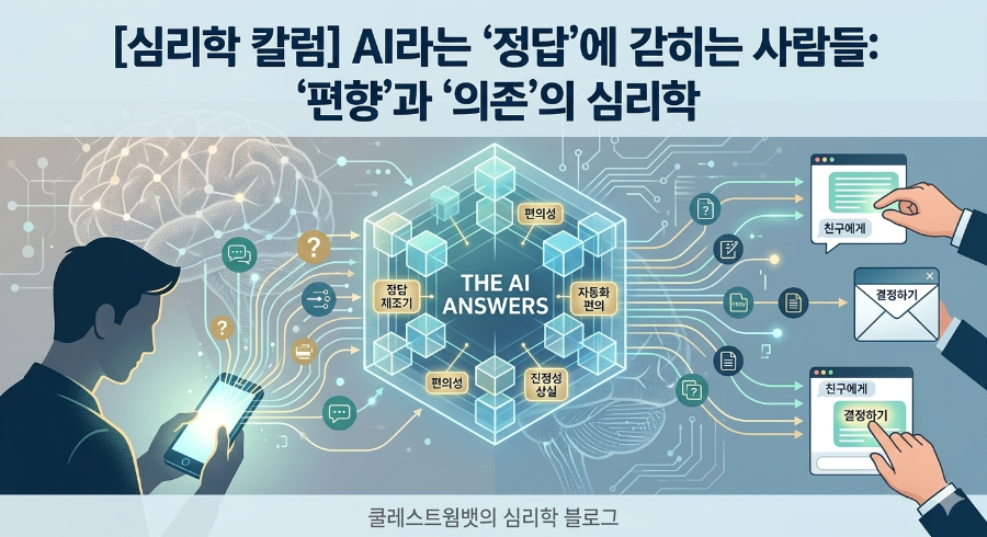 AI의존증에 따른 자동화 편향 심리학 분석