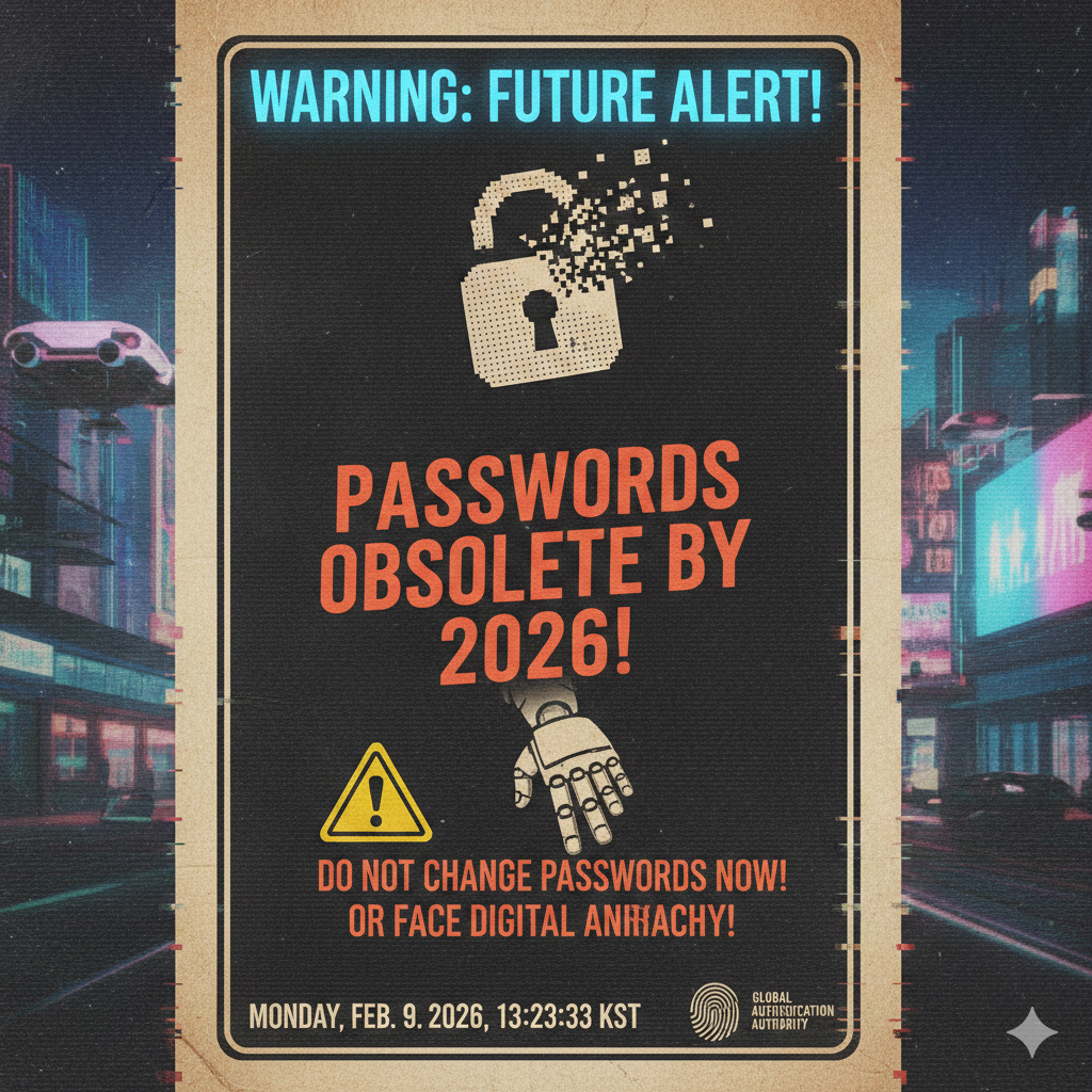 2026년부터 비밀번호 사라진다? 지금 안 바꾸면 위험한 이유