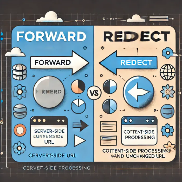 forward redirect 차이점