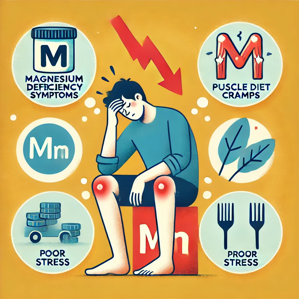 마그네슘 결핍의 증상과 원인