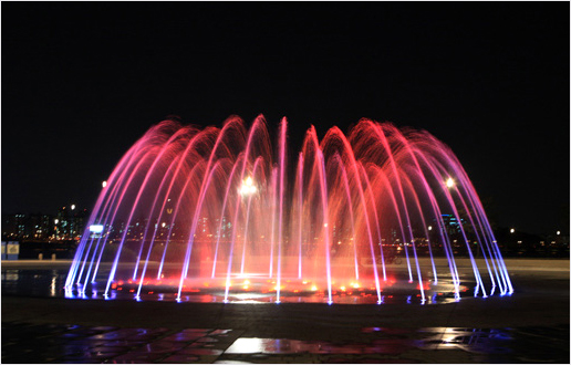 서울 가볼 만한 곳 추천 - 한강 분수 반포 달빛무지개분수, 여의도 수상분수, 뚝섬 음악분수, 뚝섬 물보라극장 분수, 난지 거울분수 가동시간