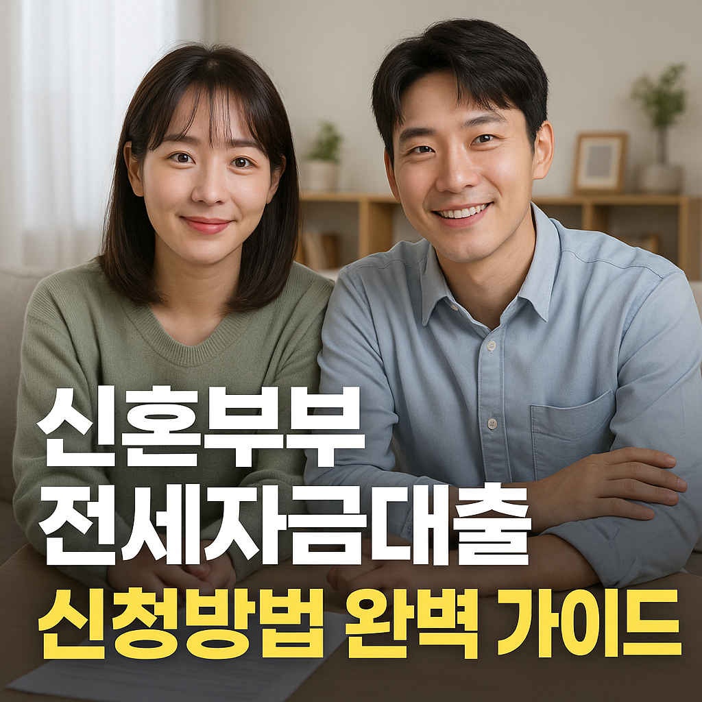 신혼부부 전세자금대출 신청방법