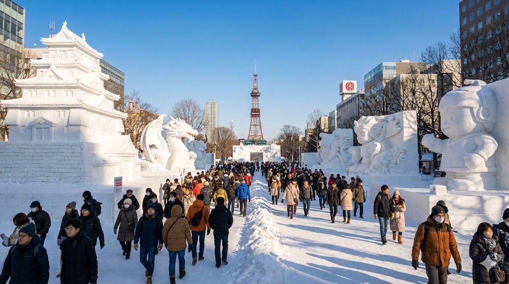 삿포로 눈축제 여행 경비, 이 돈 주고 갈까? 만족도 200% 끌어올리는 현실 꿀팁 총정리