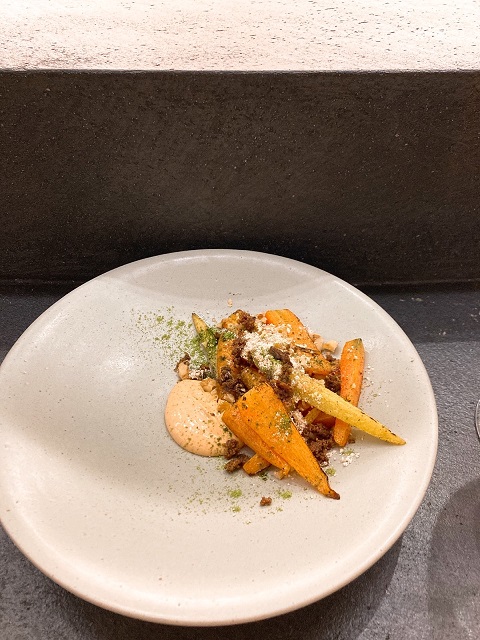 제주넘은봄당근요리