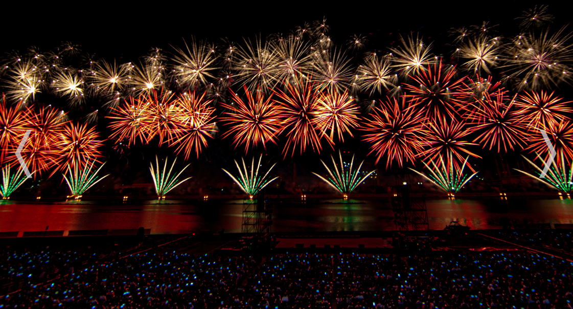 포항 불꽃축제 관련 사진