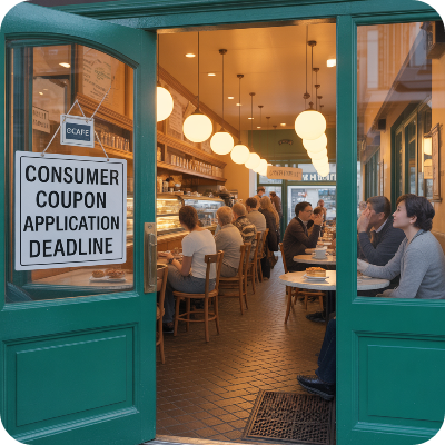 민생회복 소비쿠폰 신청 마감일 - 사용처 이미지