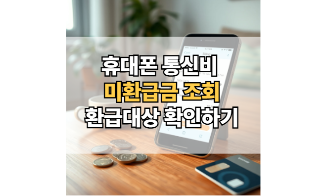 휴대폰-통신비-미환급금-조회-환급대상-확인