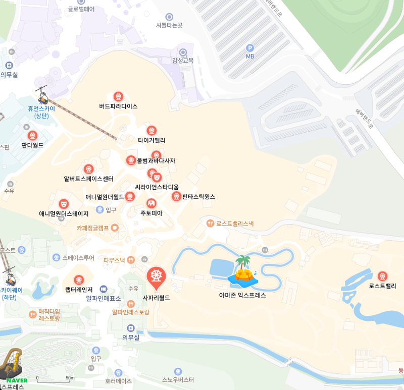 주토피아 지도