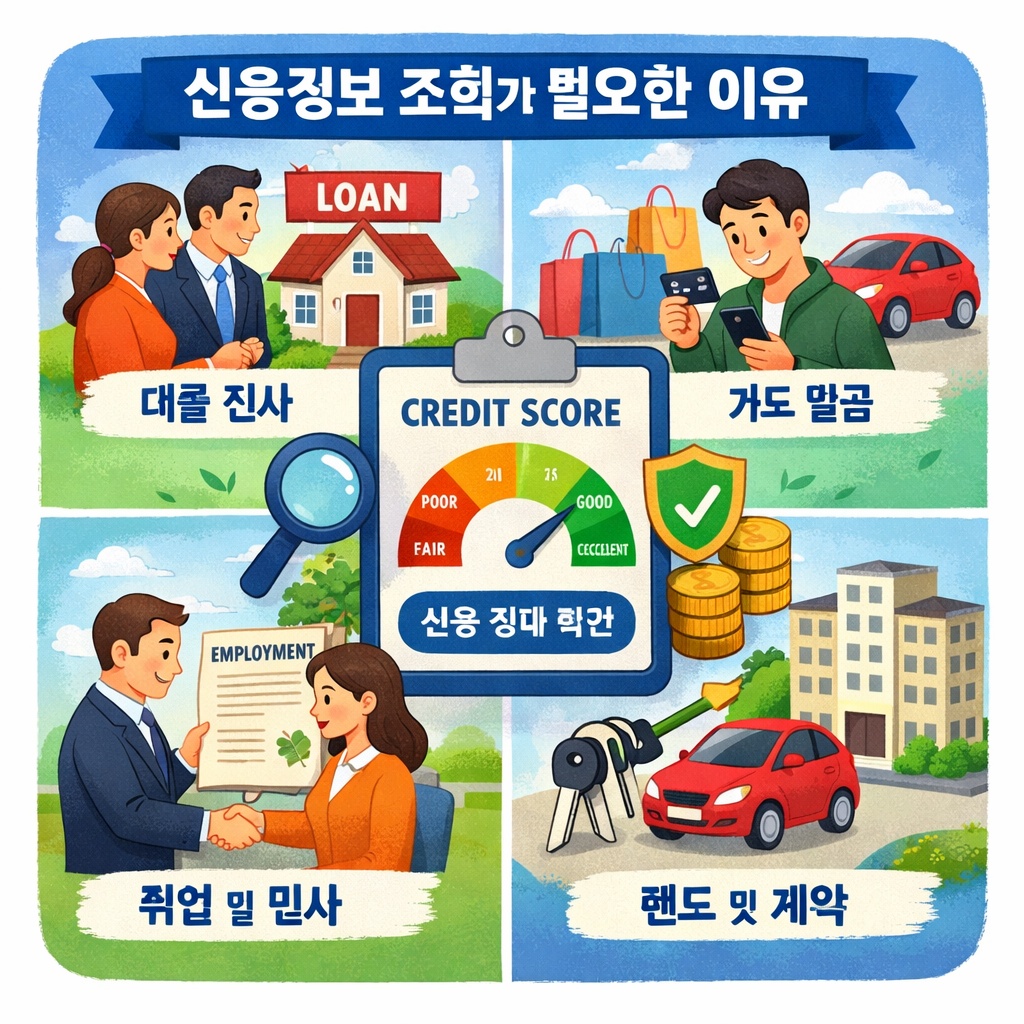 신용정보 조회, 신용정보 조회 차단, 신용정보 조회 기록 삭제, 신용정보 조회서 발급, 신용정보 조회서 모바일 발급, 신용정보 조회서 인터넷 발급, 신용정보 조회 이력