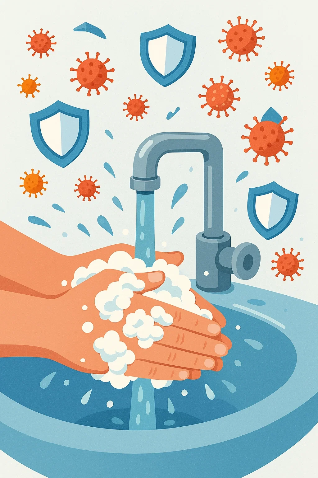 손 자주 씻으면 면역력 떨어질까?