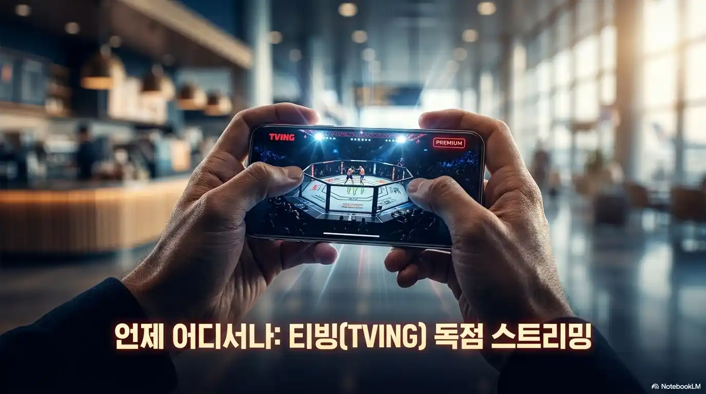 UFC 프리덤 250 티빙 TVING 모바일 독점 스트리밍 시청 방법