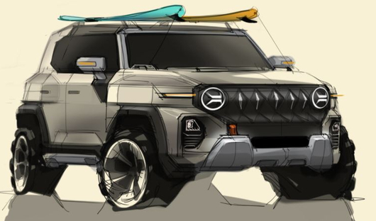 쌍용차 신차 KR10 예상도