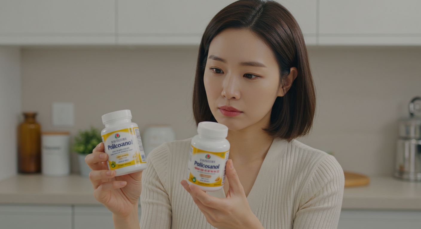 진짜 효과적인 폴리코사놀 제품 선택 가이드