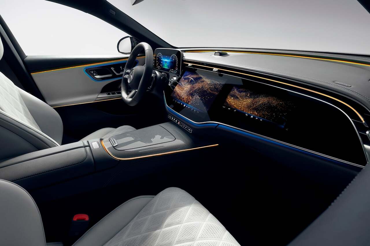 벤츠 e클래스 내관