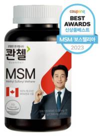 콴첼 MSM 영양제 189.6g, 1개, 120정