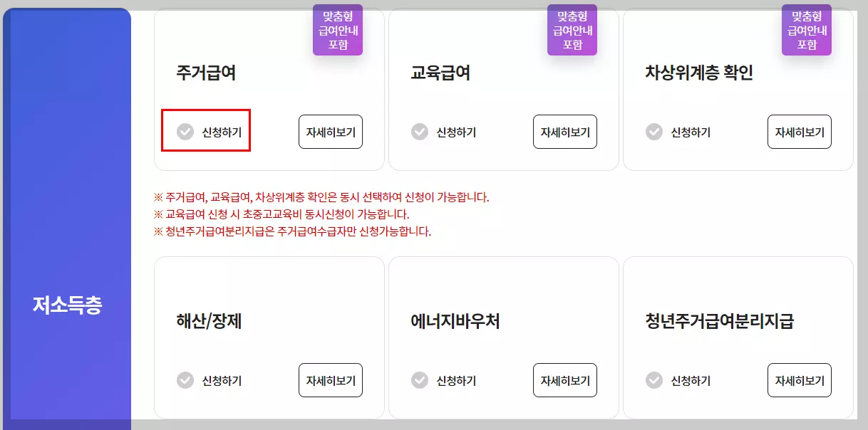 주거급여